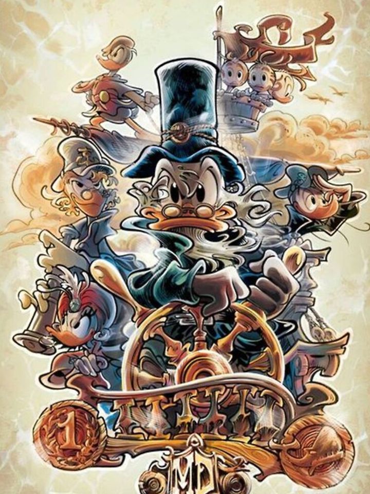 Scrooge McDuck iPhone Case