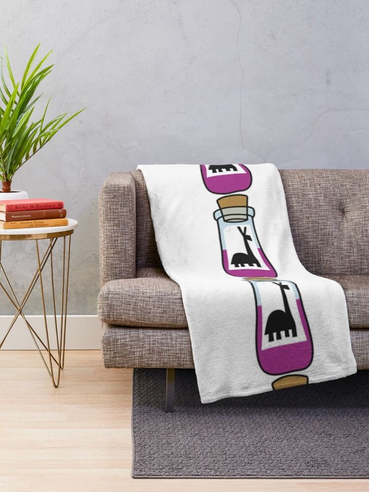 Llama Poison   Throw Blanket