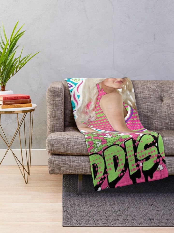 zombies 3 1 backpack bag Throw Blanket