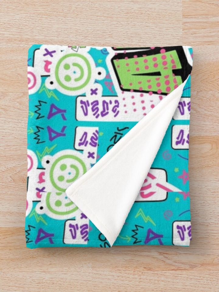 zombies 3 1 backpack bag Throw Blanket