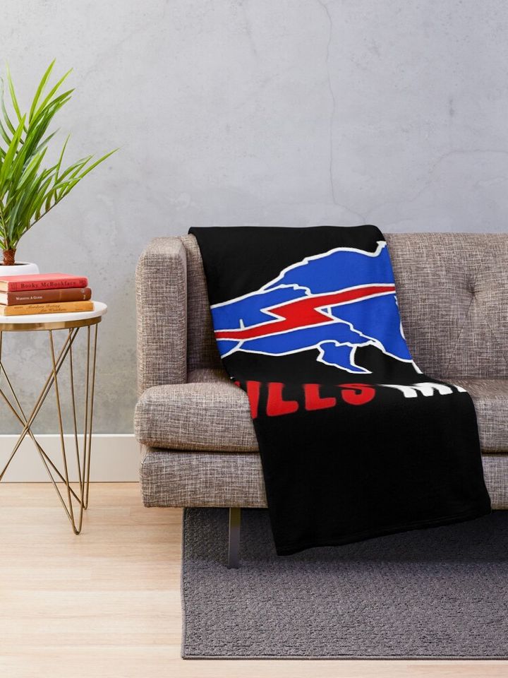 "  Buffalo Bills Mafia " Throw Blanket