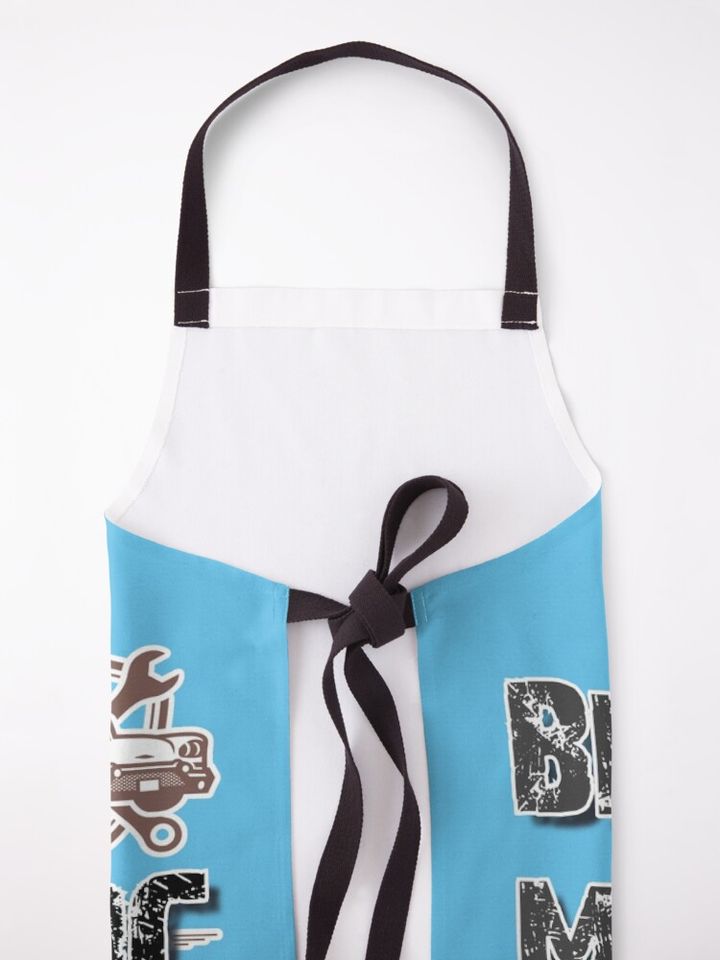 BlueyDad Mechanic Awesome Design Apron