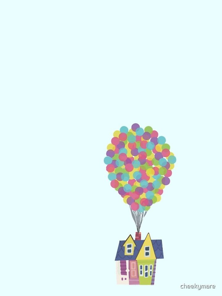 Balloon House iPhone Case