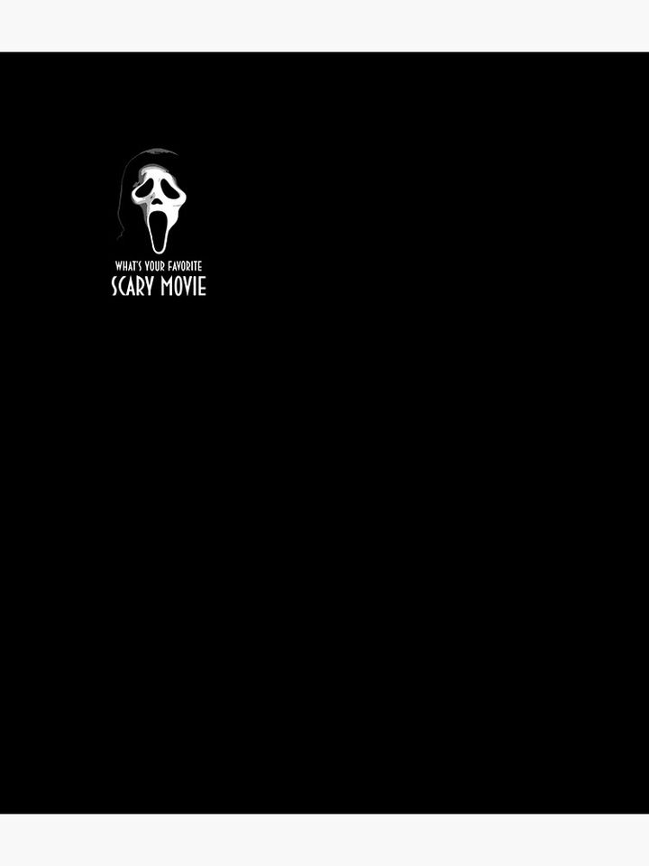 ghostface whats your favorite scary movie halloween Backpack