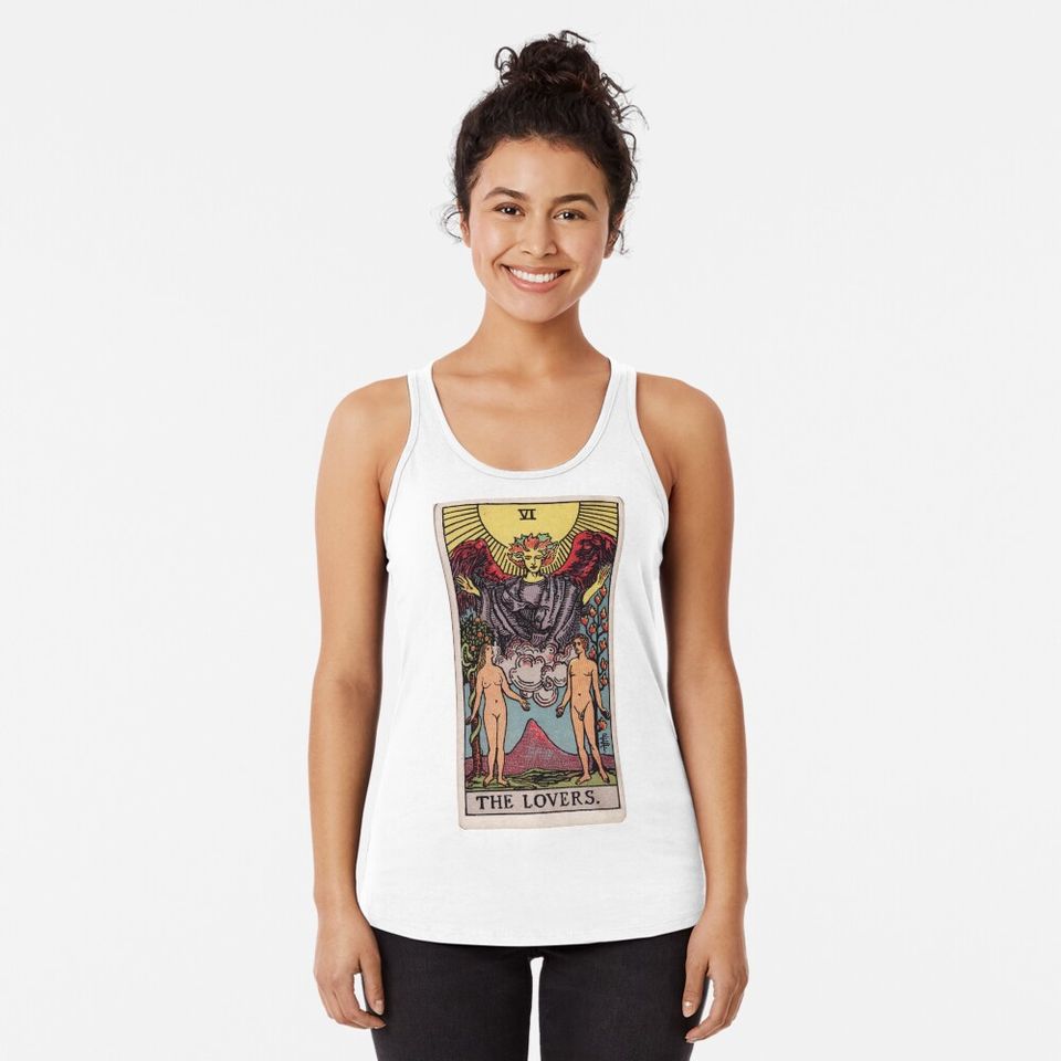 The Lovers Racerback Tank Top