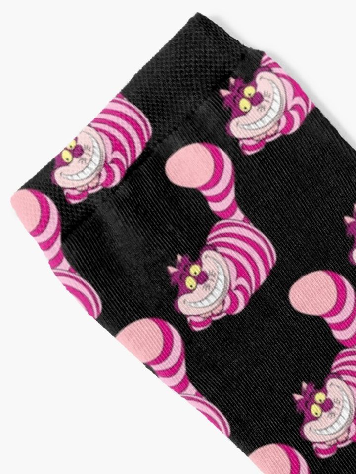 The Cheshire Cat We're all mad here Socks