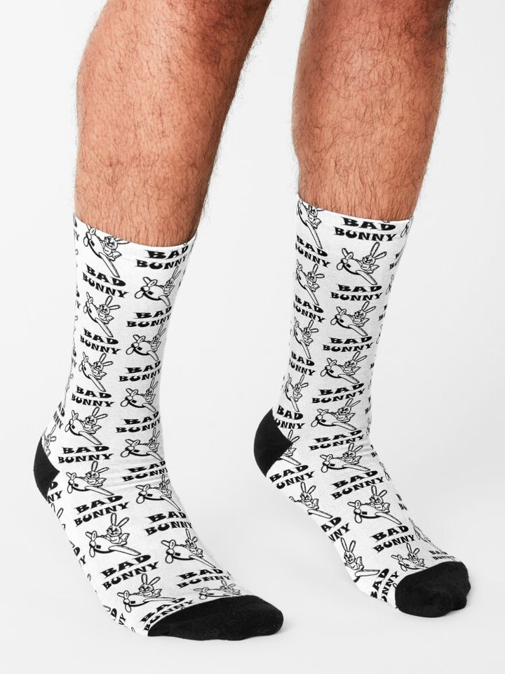 Bad bunny dodgers             Socks