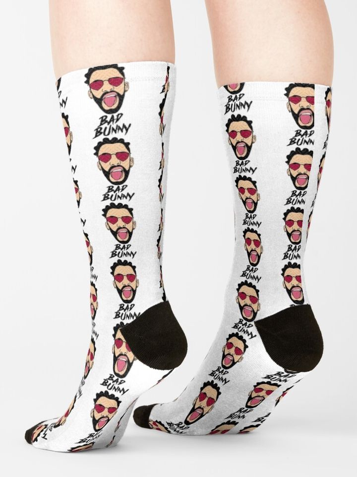 Bunny Dodgers Bad Socks