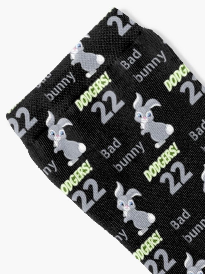 Bad bunny dodgers        Socks