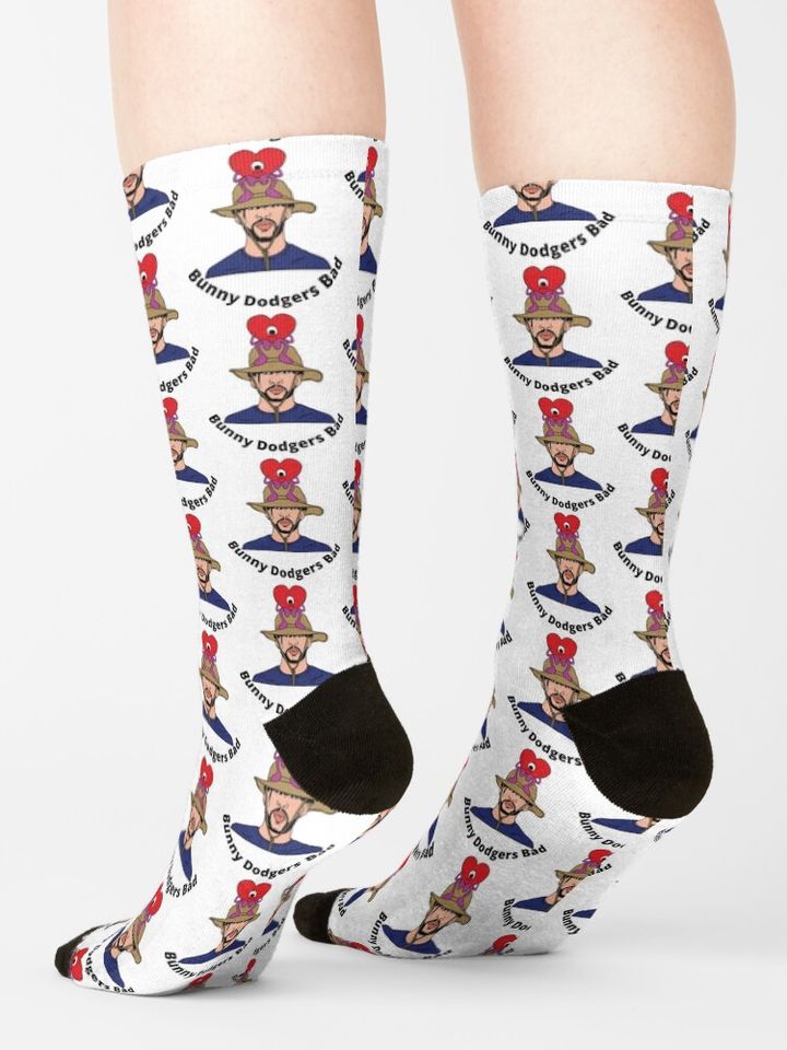 Bunny Dodgers Bad         Socks