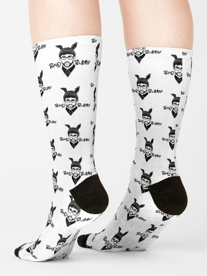 Bunny Dodgers Bad      Socks
