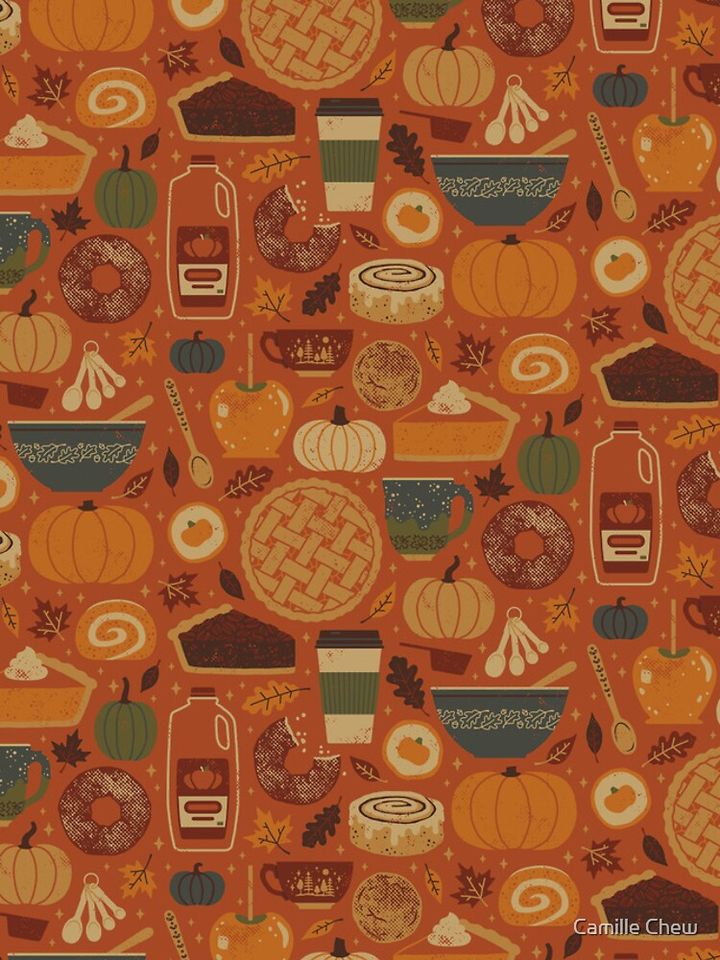 Pumpkin Spice iPhone Case