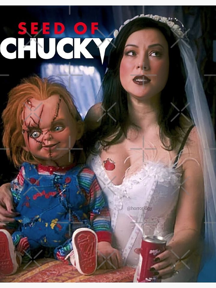 Seed Of Chucky Minimalist Premium Matte Vertical Poster