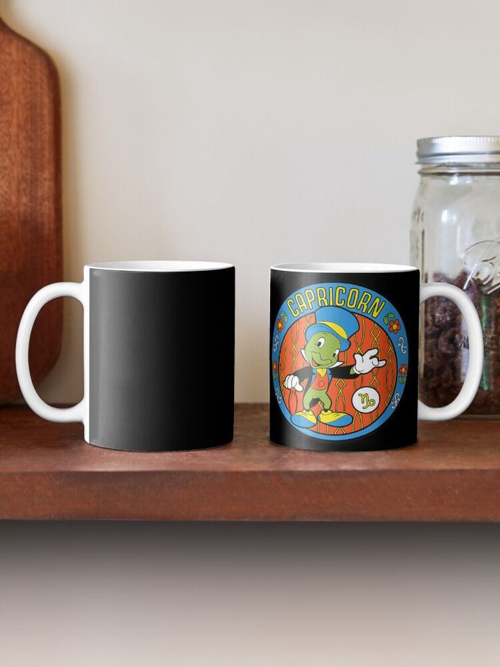 Jiminy Cricket Zodiac Capricorn Coffee Mug
