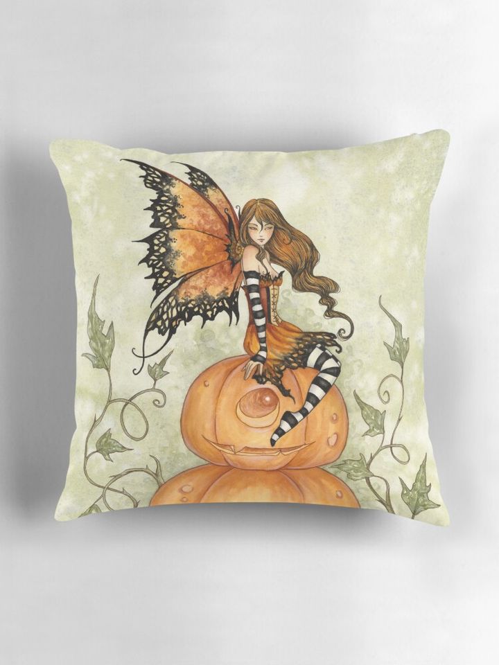 Halloween Fae Pillow