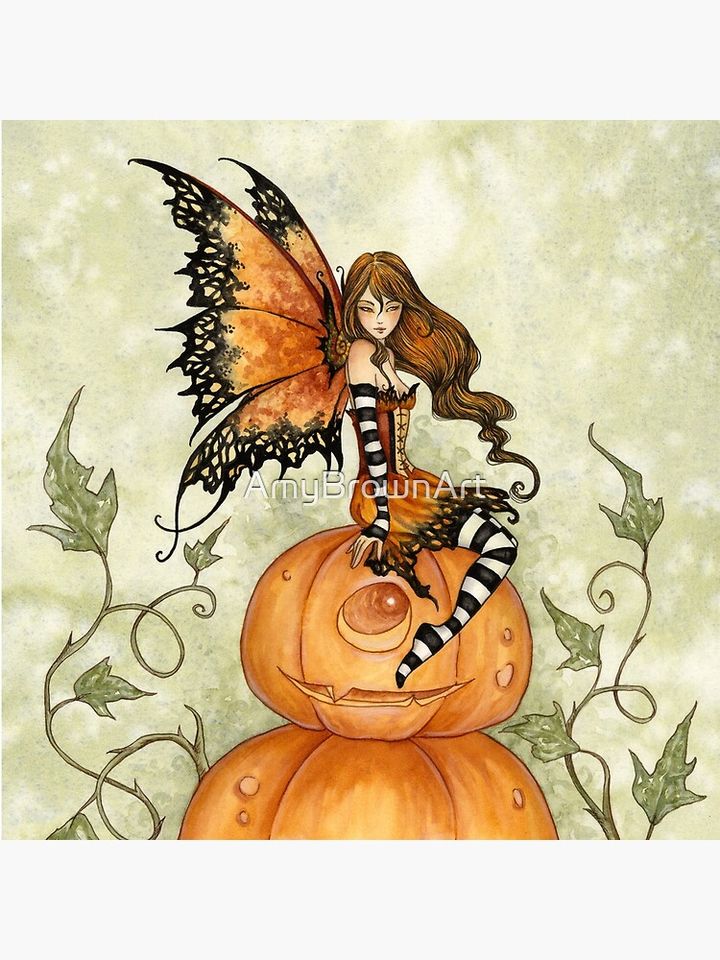 Halloween Fae Pillow