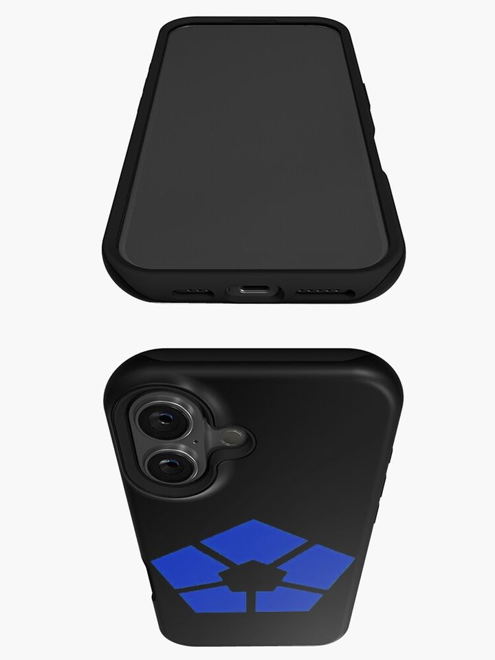  blue lock logo  iPhone Case