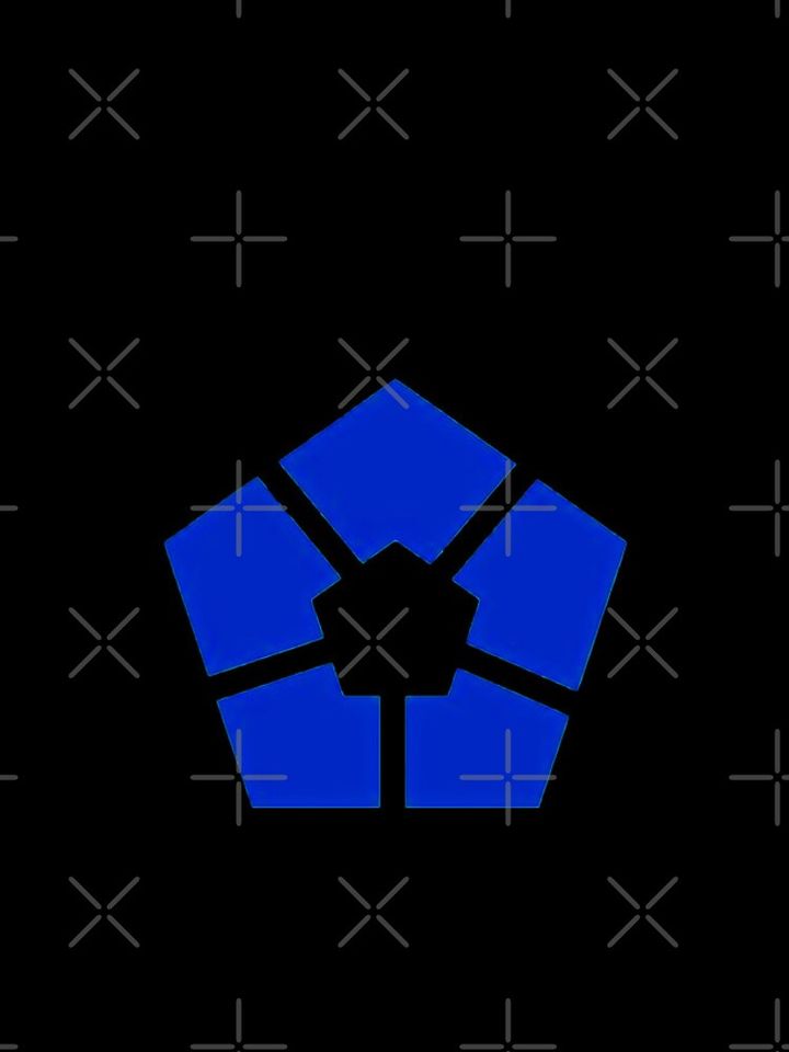  blue lock logo  iPhone Case