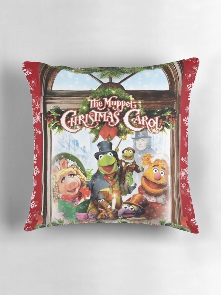 the muppet christmas carol Pillow