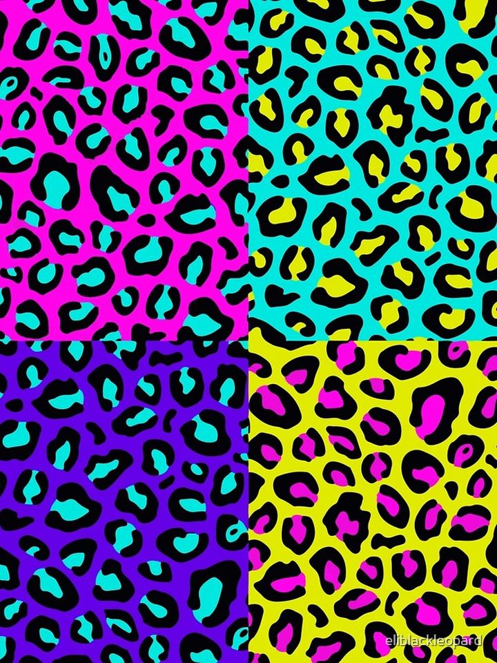 Leopard 80s Leggings