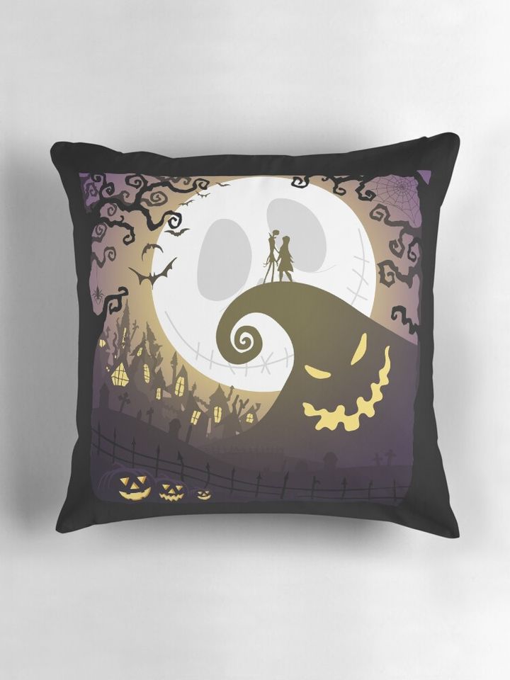 Nightmare before Halloween Pillow