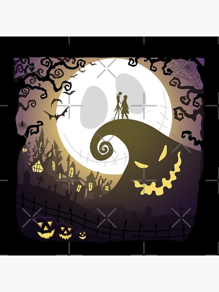 Nightmare before Halloween Pillow