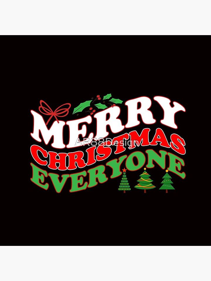 Merry Christmas everyone Pillow