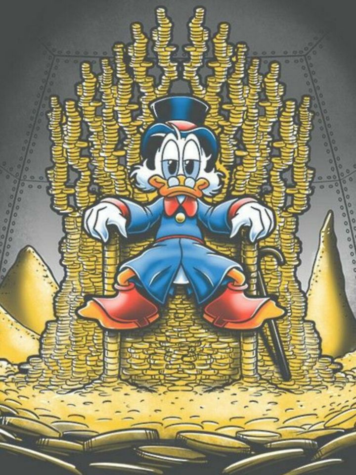 Scrooge McDuck iPhone Case