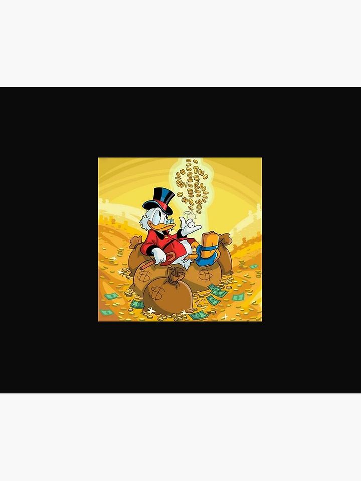 Scrooge McDuck Throw Blanket