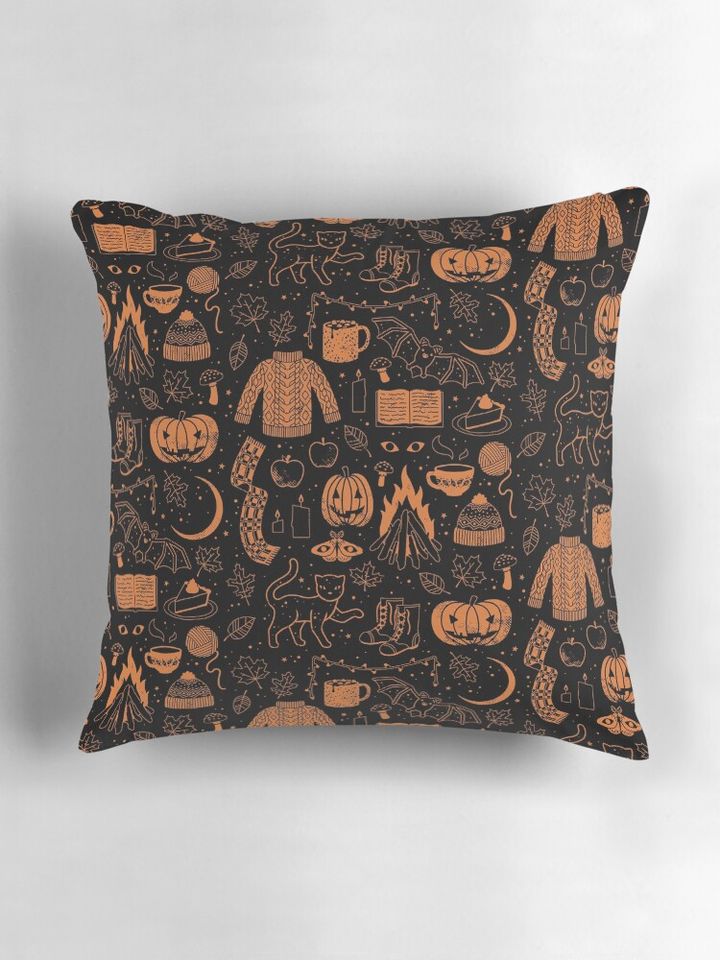 Autumn Nights: Halloween Pillow