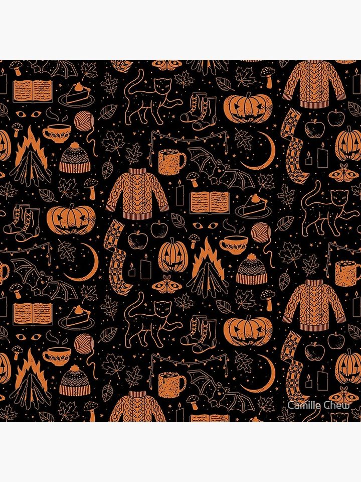 Autumn Nights: Halloween Pillow
