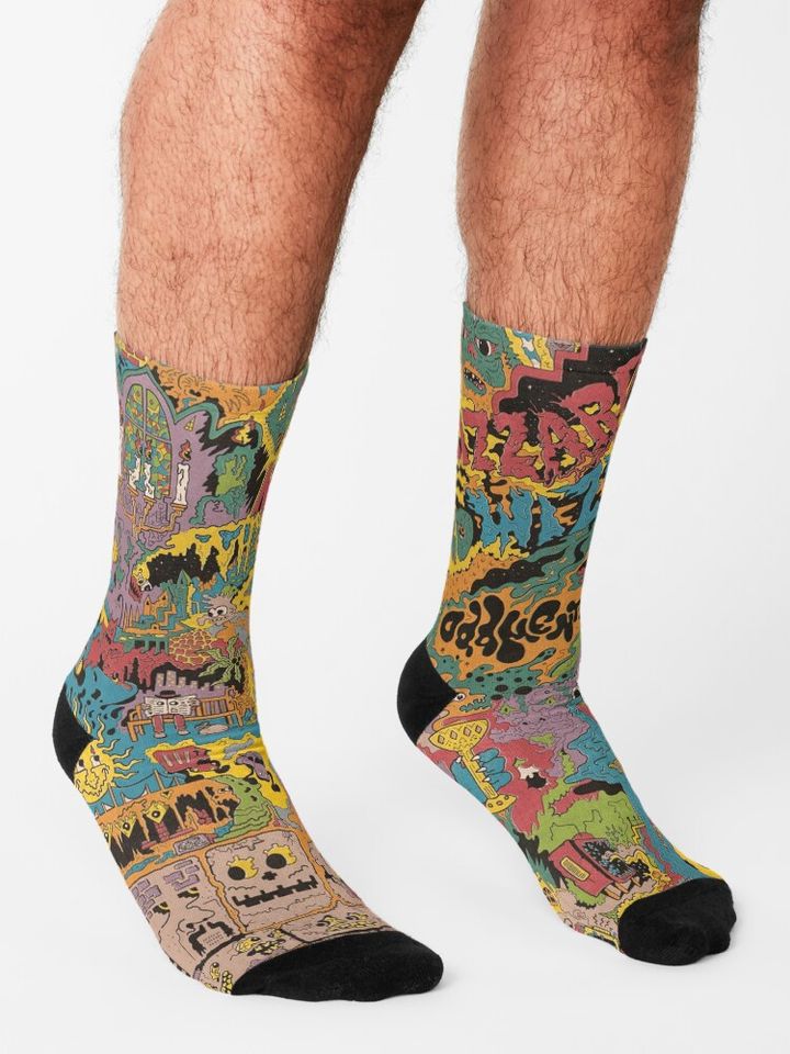 The Oddments King Gizzard Socks