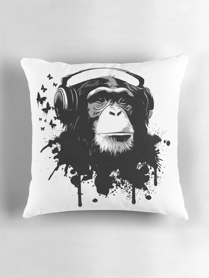 Monkey Business Pillow