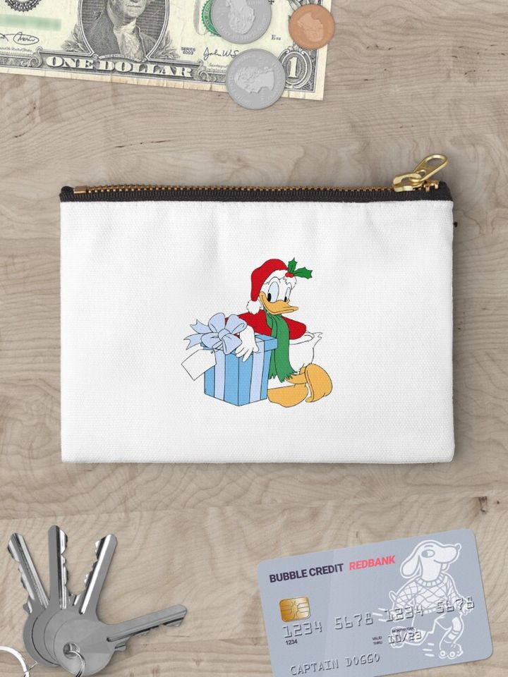 Disney Donald Duck Christmas Makeup Bag