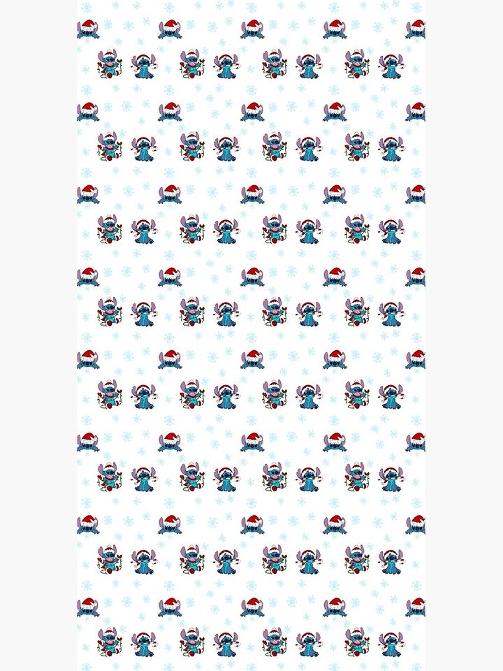 Disney Cute Stitch Christmas Duffel Bag