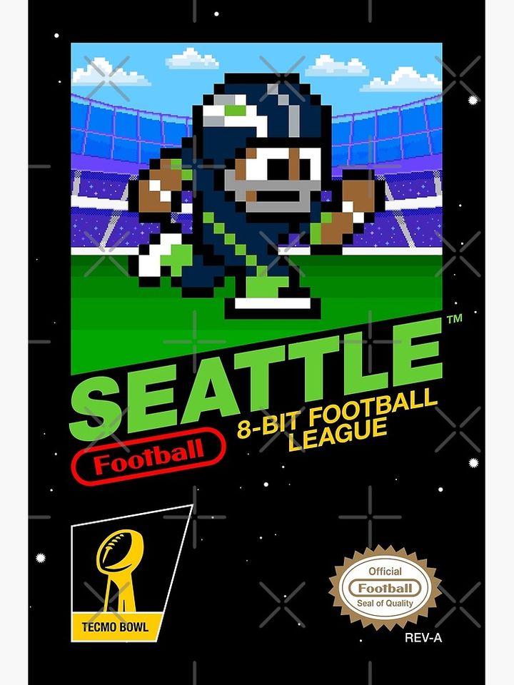 Seattle Seahawks Vertical Poster