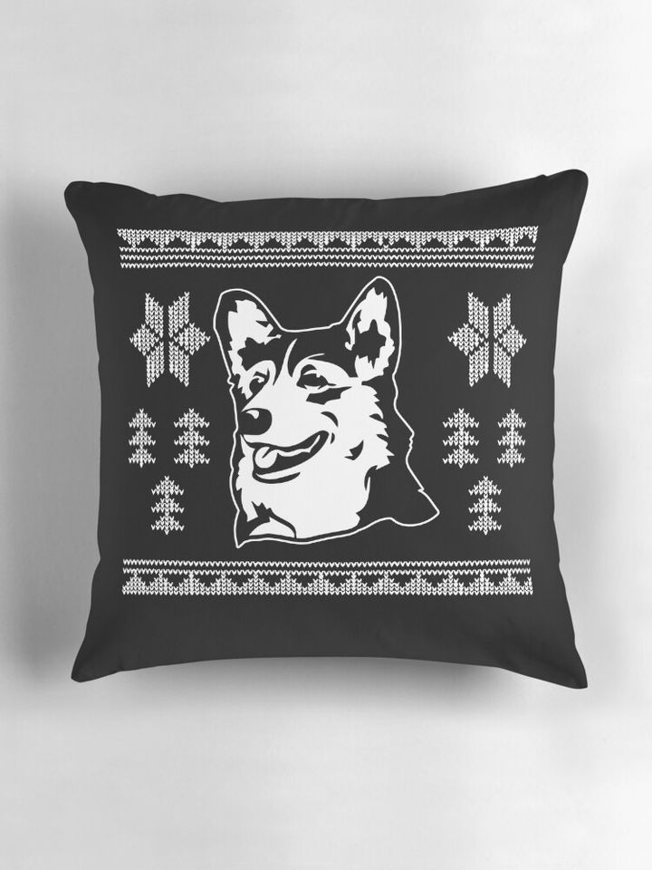 Christmas - Corgi Christmas Pillow