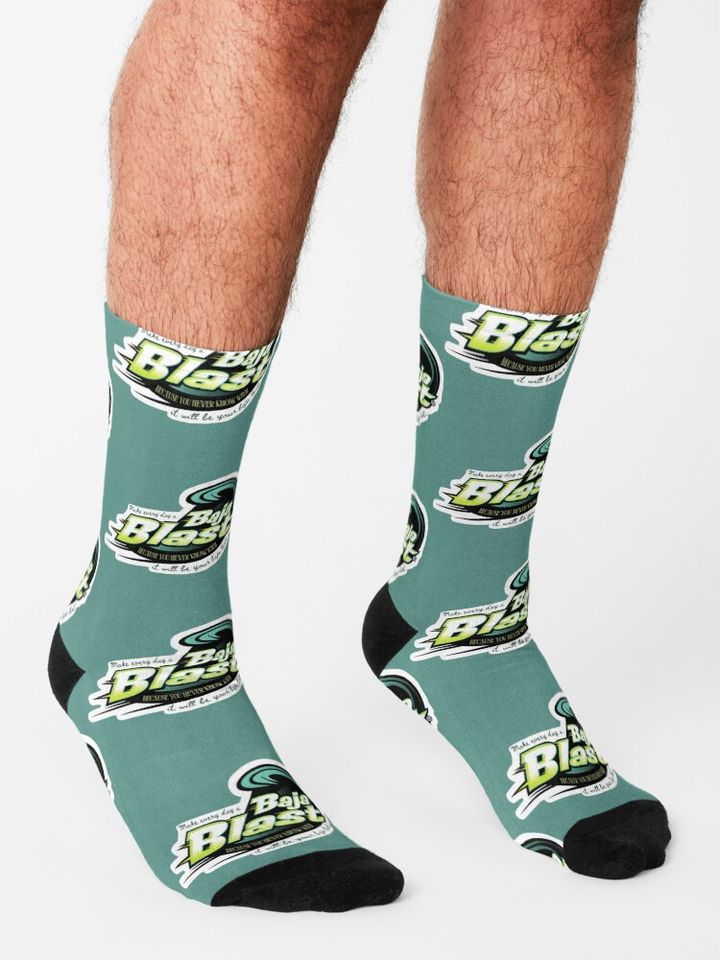 Make Every Day a Baja Blast Socks