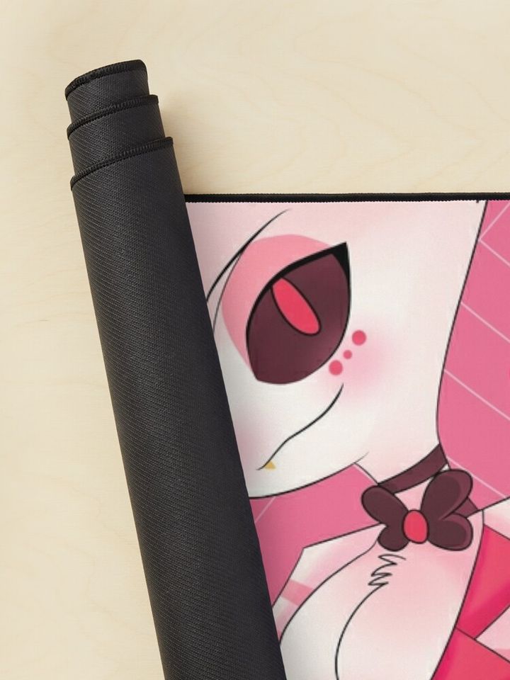Angel Dust Hazbin Hotel Desk Mat, Hazbin Hotel Decor