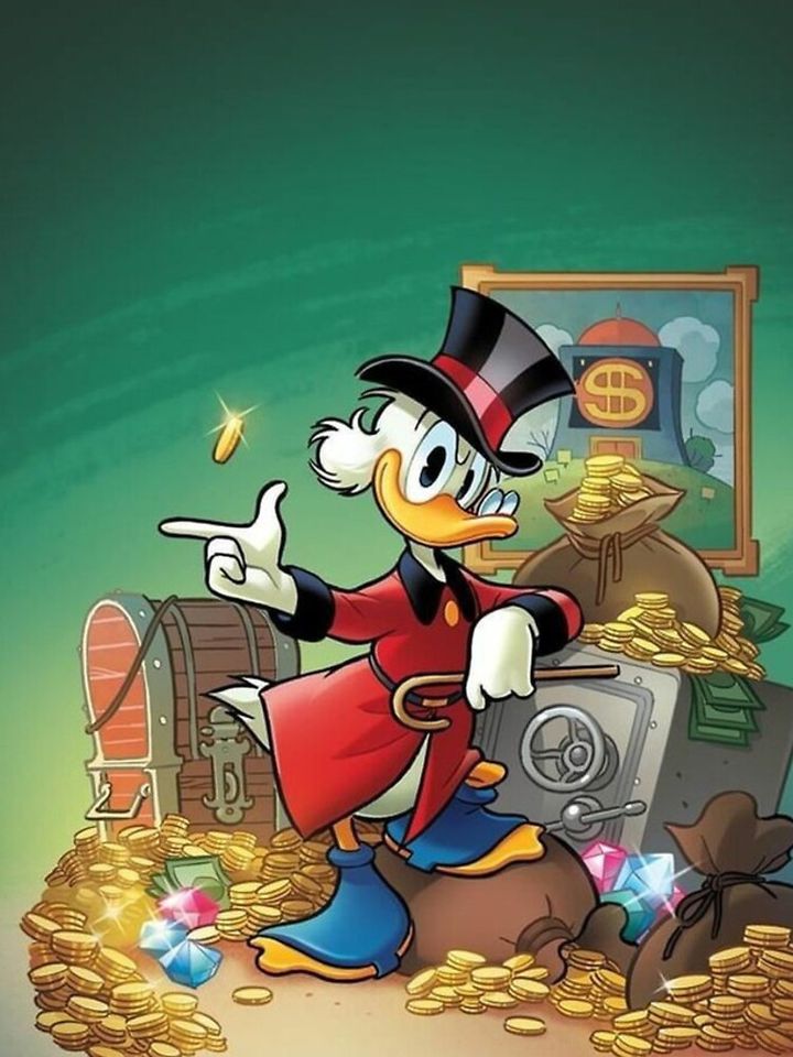 Scrooge McDuck iPhone Case
