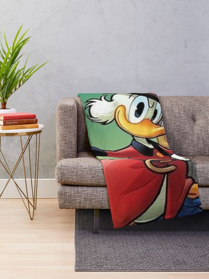 Scrooge McDuck Throw Blanket
