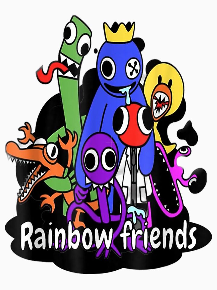Rainbow Friends  Pullover Hoodie, Gift for Fan