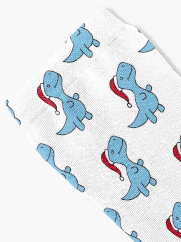 Tyrannosaurus-Rex Christmas Socks