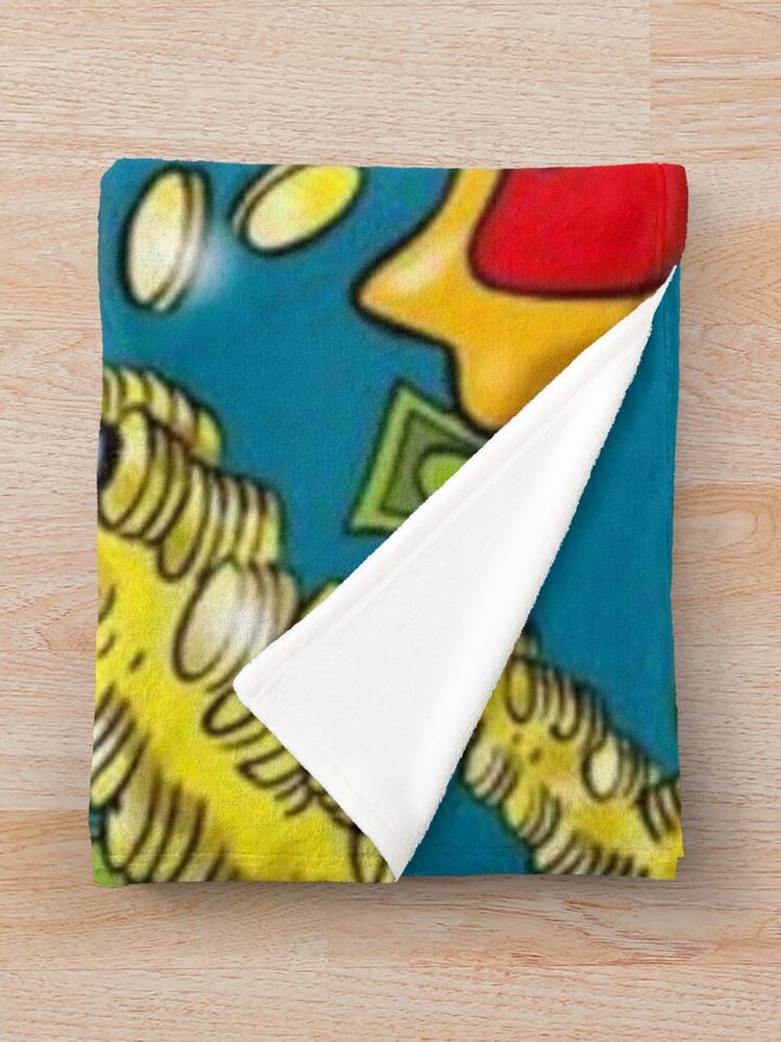 Scrooge McDuck Throw Blanket