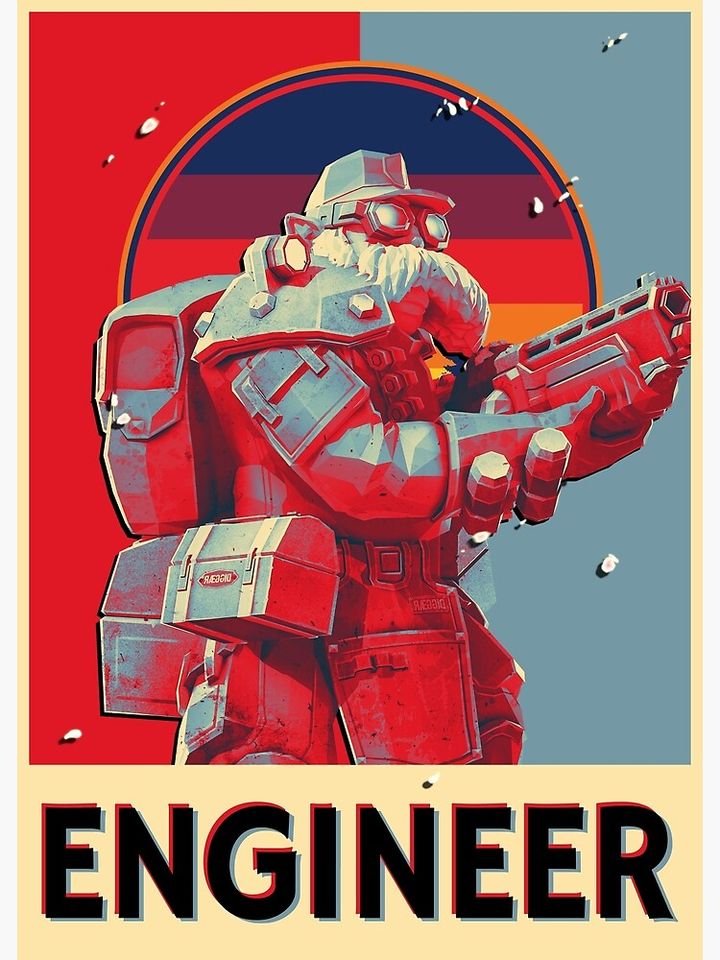 Deep Rock Galactic Hopenjin Premium Matte Vertical Poster