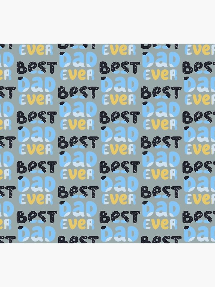 Best Dad Ever Bandit BlueyDad Socks