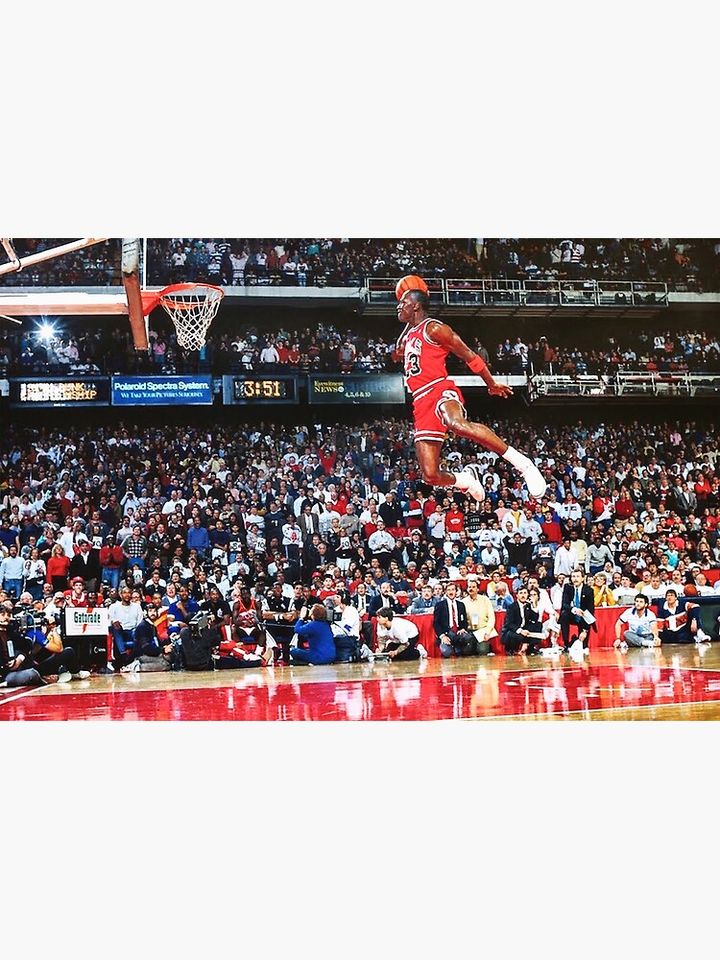 Flying Jordan Premium Matte Vertical Poster