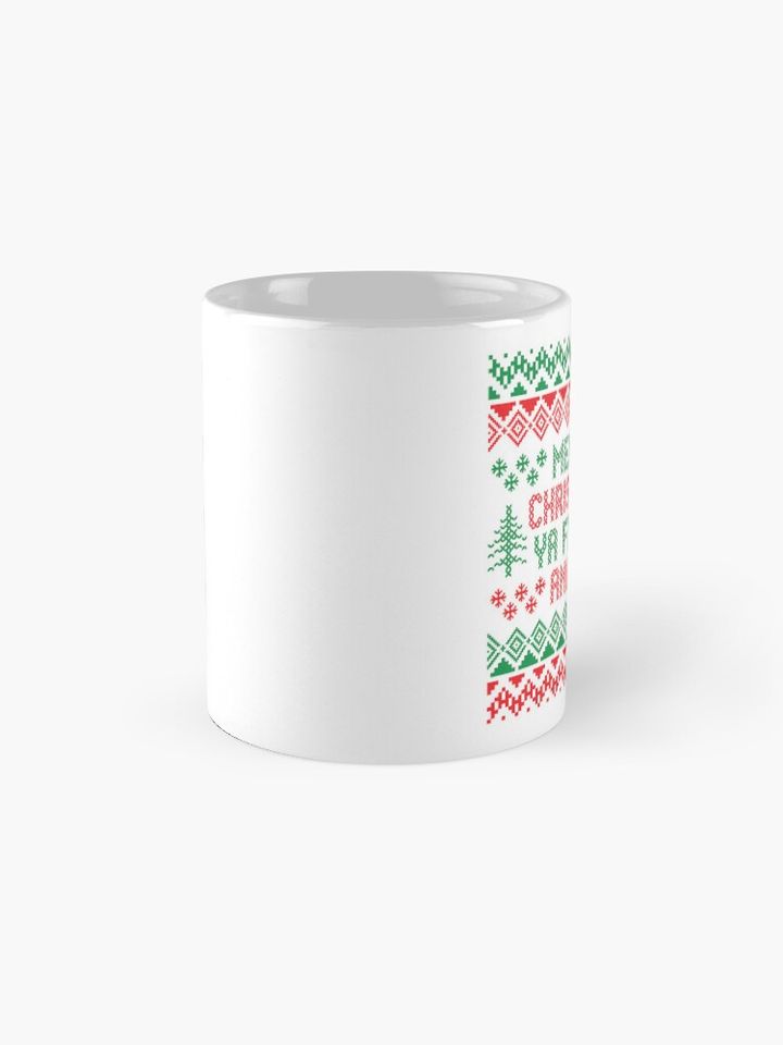 Merry Christmas Ya Filthy Animal Funny Coffee Mug