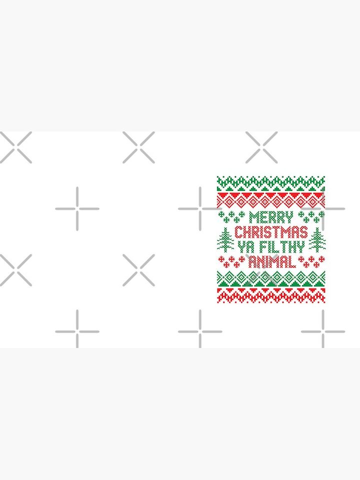 Merry Christmas Ya Filthy Animal Funny Coffee Mug