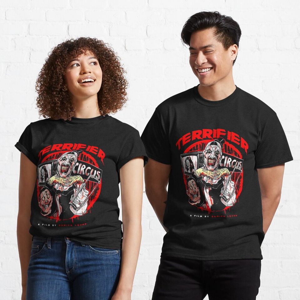 Terrifier Titan Of Terror, Horror Style T-Shirt